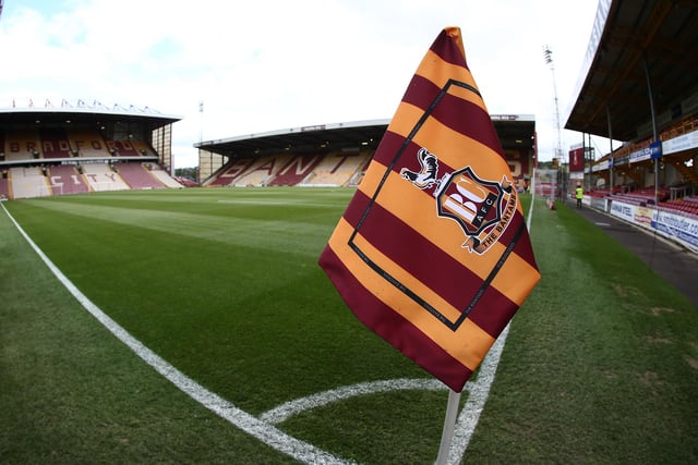 Bradford City lead the attendance league by a country mile with an average of 15,165.