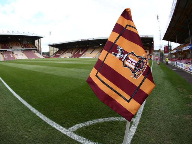 Bradford City lead the attendance league by a country mile with an average of 15,165.