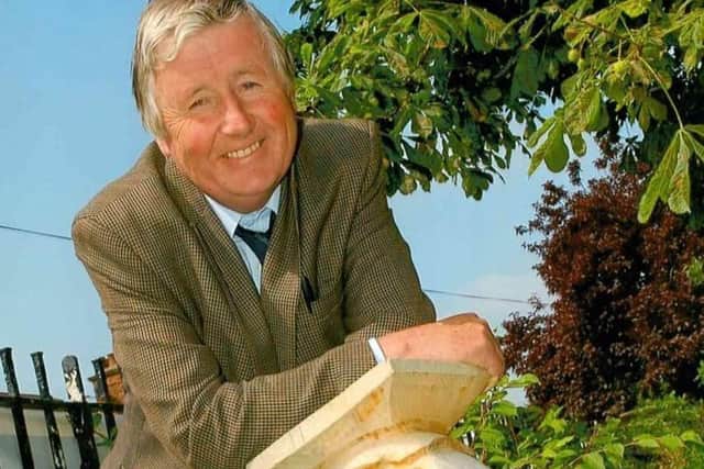 The late Fred Parker, a Great Dalby cricketing stalwart and long-serving Brownlow Primary School teacher