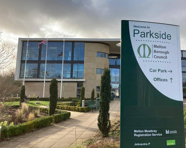 Melton Borough Council's Parkside offices