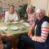 A Macmillan Coffee Morning fundraiser last year at Rotherby Grange