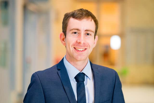 Adam Tate, founder of Fahr Beyond, who is to receive the British Citizen Award for Services to Healthcare