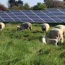 A solar farm is planned on agricultural land in the Vale of Belvoir