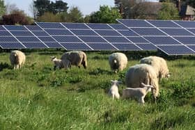A solar farm is planned on agricultural land in the Vale of Belvoir