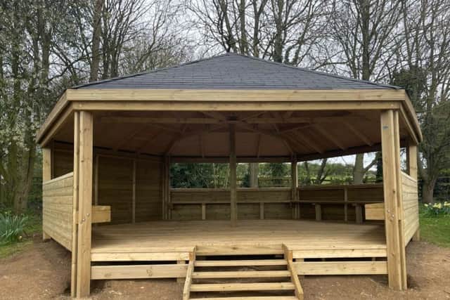 Ab Kettleby School's new outdoor classroom