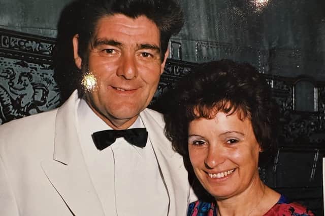 Trevor Vernon with wife Josie