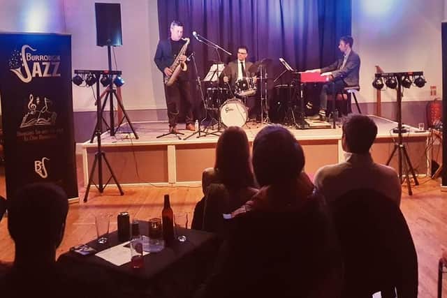 A previous concert during the Burrough Jazz series in 2023
