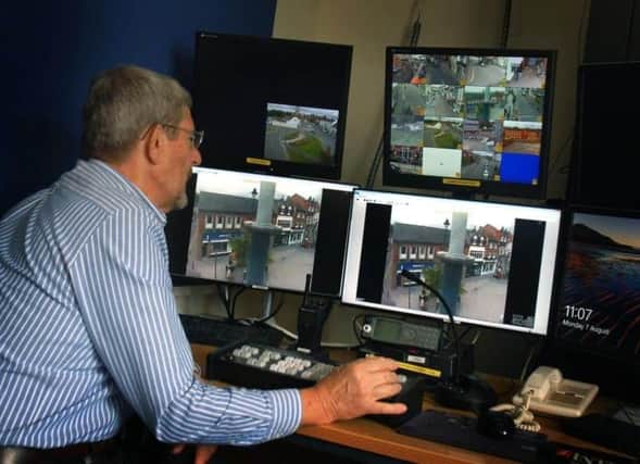 CCTV pictures being monitored at Melton police station back in 2017 - the same system has been in place since the 1990s