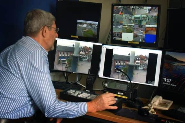 CCTV pictures being monitored at Melton police station back in 2017 - the same system has been in place since the 1990s