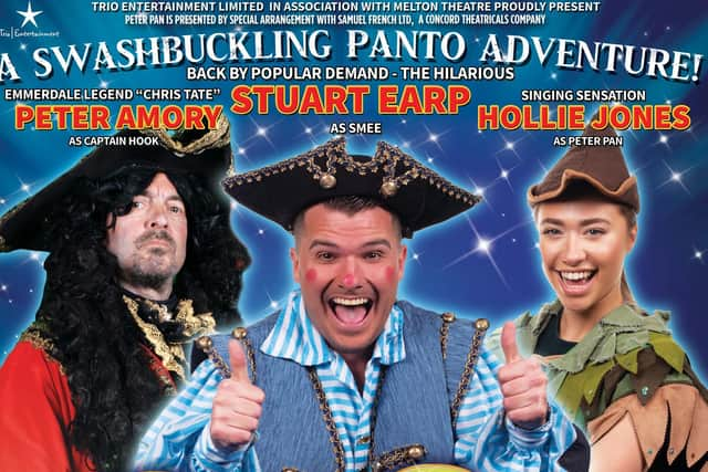 A poster for Melton's Peter Pan panto this Christmas