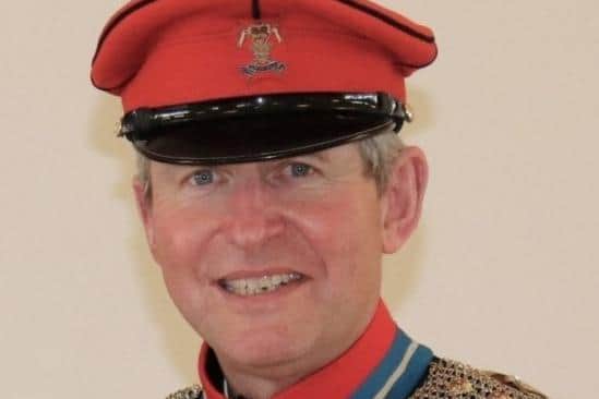 Timothy Hercock, pictured during his year as High Sheriff of Leicester