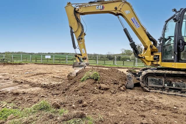 Breaking ground at St Mary's Chase