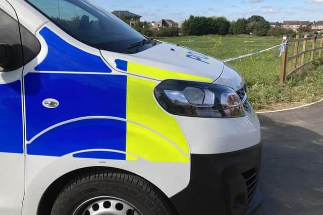Police attending an incident in Melton