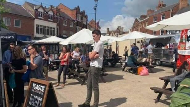 A previous Street Food Friday event in Melton