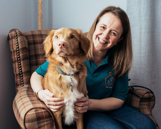 Liz Williams, who is launching her Paws at Home Vet Care business