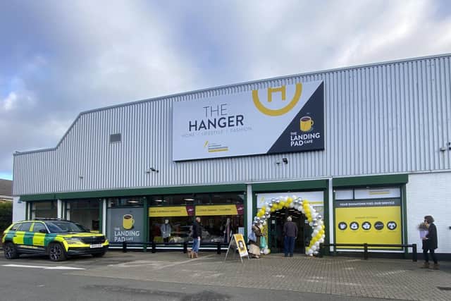The Hanger superstore in Melton Mowbray which has been nominated for a national award