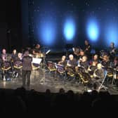 Belvoir Big Band playing at a concert at Melton Mowbray Theatre in 2019