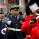 A previous Battle of Britain parade through Melton