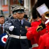 A previous Battle of Britain parade through Melton
