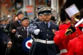 A previous Battle of Britain parade through Melton