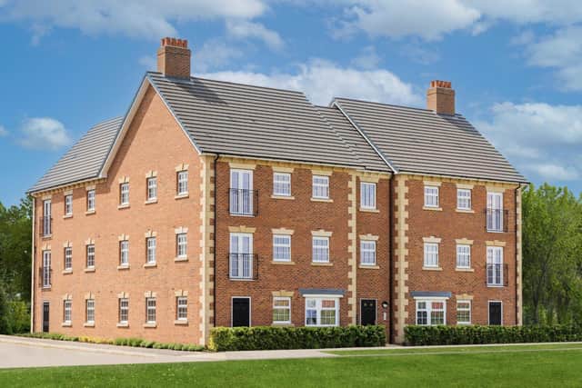 The Swithland apartments at Chantry Mews.