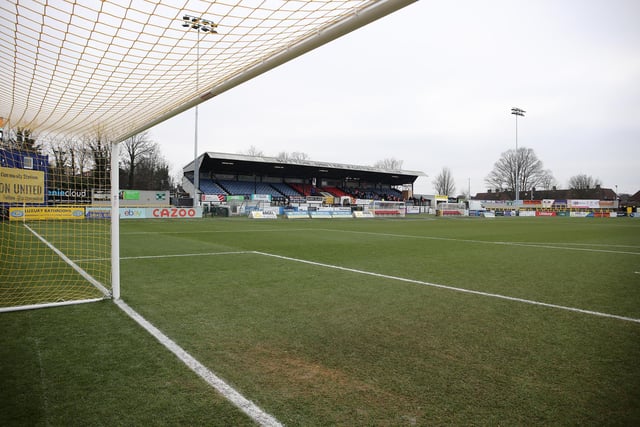 Sutton United have an average attendance this season of 3,013.
