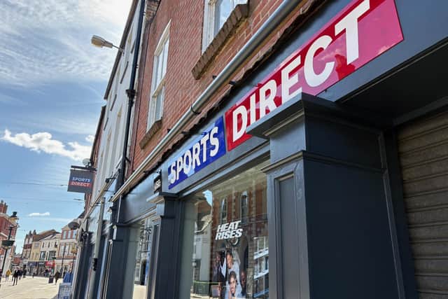 The new Sports Direct store in Melton Mowbray