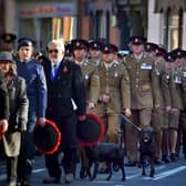 Melton's Remembrance Sunday parade makes its way down Leicester Street last year