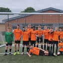 Asfordby Vipers Under 14s celebrate their cup success