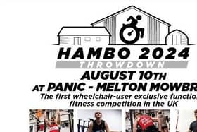 The Hambo Throwdown is taking place in Melton Mowbray