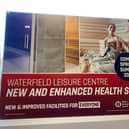 A graphic showing the planned new health suite at Waterfield Leisure Centre