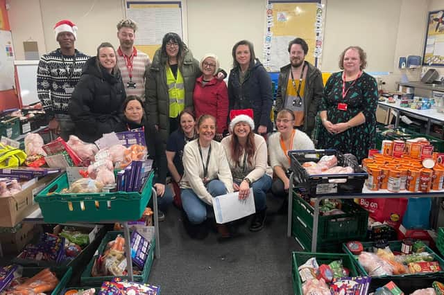 Some of the volunteers who helped with the Christmas hamper appeal in Melton last year organised by Helping the Isolated