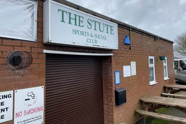 The Stute social club - part of the Holwell Sports and Social Club site