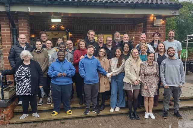 The team at the crisis cafe at Melton Country Park visitor centre