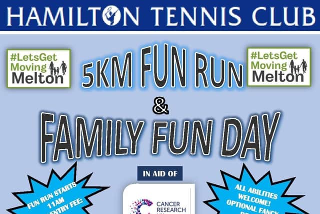 Hamilton Tennis Club is hosting the fundraiser