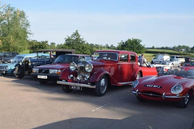 Classic cars fundraiser at Melton Golf Club
