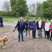 Members of 5th Melton Guides and Melton Rangers take part in a litter pick at Melton Country Park for the Big Help Out scheme