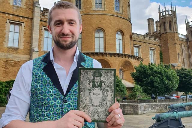 Tim Grayson, the poet-in-residence at Belvoir Castle