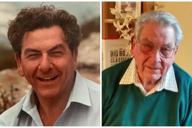 Former Melton Methodist minister, the Rev Douglas Dennis, who has died aged 96, pictured in his younger years (left) and more recently