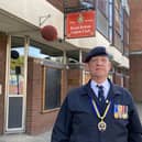 Nick Pridden, the new chairman of the Melton Mowbray Royal British Legion branch