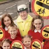 Asfordby Hill Primary School's former long-serving lollipop lady, Vera Foster, who has passed away aged 91