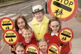 Asfordby Hill Primary School's former long-serving lollipop lady, Vera Foster, who has passed away aged 91