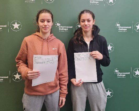 Con and Margot Selby celebrate their A level results