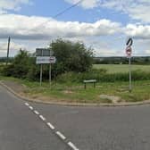 The junction of Station Lane with the A607
IMAGE: Google StreetView