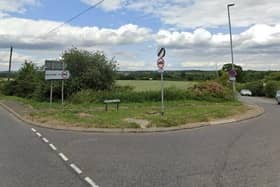 The junction of Station Lane with the A607
IMAGE: Google StreetView