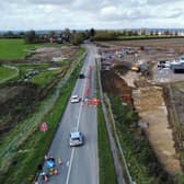 The A606 near Melton where the road closure will take place for three weeks to allow work on the NEMMDR
IMAGE GEORGE ICKE