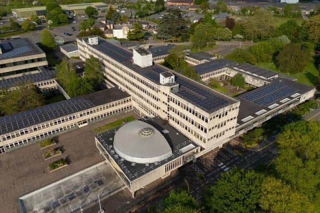 Leicestershire County Council's Glenfield HQ
