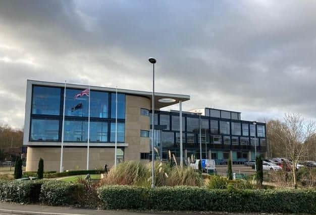 Melton Borough Council's offices, which could be partially converted into a hotel
