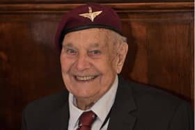 Bill Larder, who fought in the Battle of Arnhem in 1944, has celebrated his 100th birthday