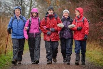 One of the many walking groups enjoying the local area with u3a